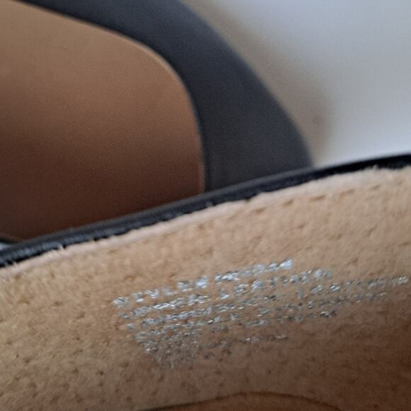 NWOB Madewell Greta Leather Mary Jane Ballet Flat Shoes Black Women's Size 8.5M - Picture 13 of 15